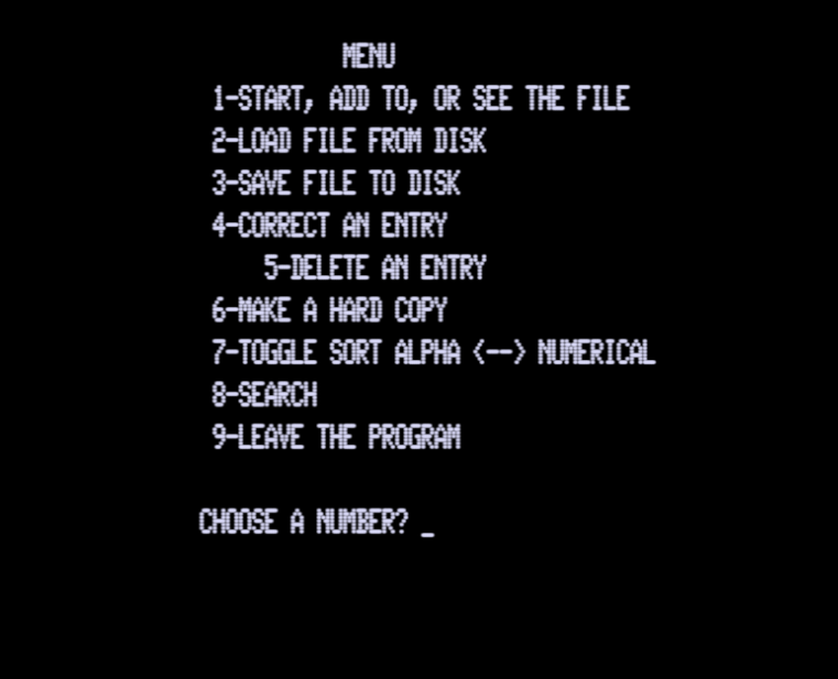 Screen shot